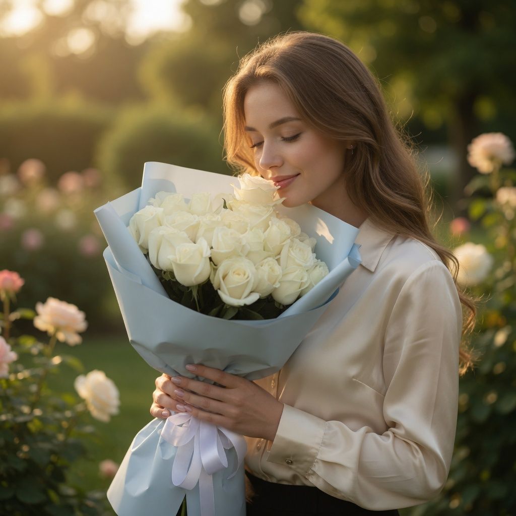 Bouquet Bouquet 21 white roses