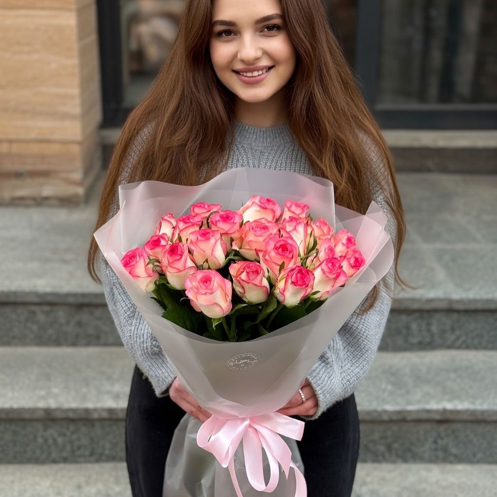 Bouquet 21 roses Jumilia