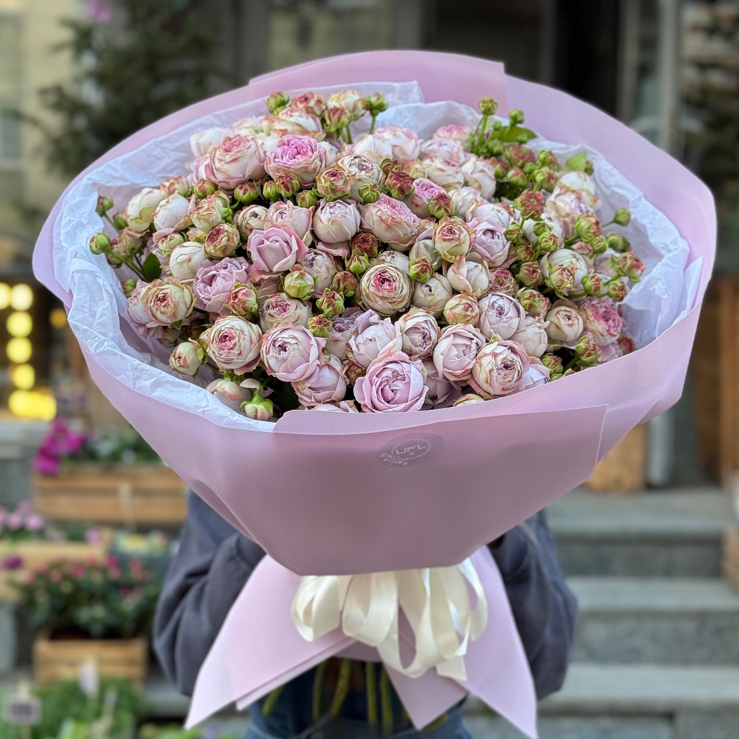 Bouquet 25 spray roses Blossom Bubbles