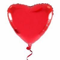 Foil balloon Red Heart